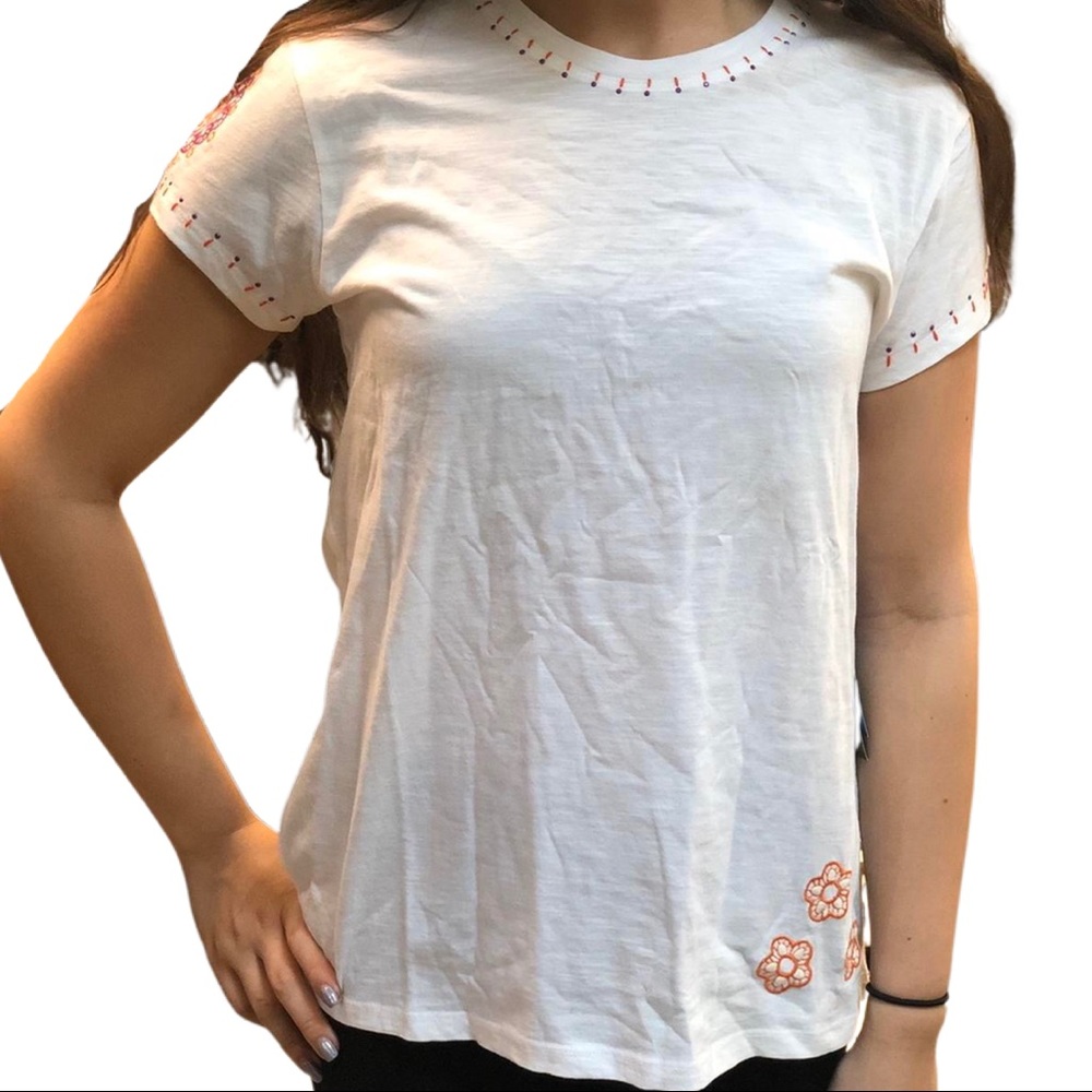 NWT outback trading co embroidered t-shirt